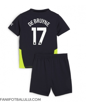 Manchester City Kevin De Bruyne #17 Echipament de Fotbal Replică 2024-25 Copii Deplasare (+ Șorturi)